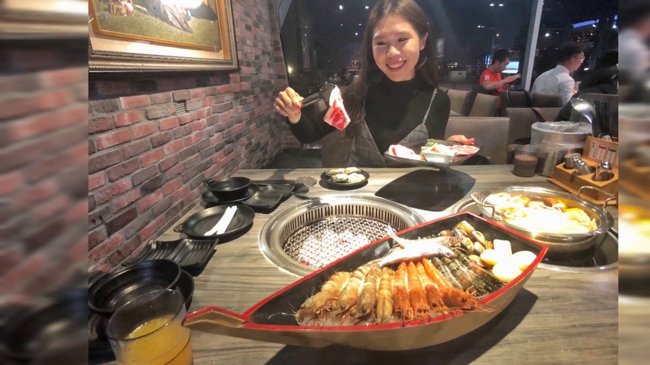 台北美食推薦｜大安區忠孝復興站: 吃到飽·好客燒烤(台北忠孝店)好客酒吧燒烤，愛吃海鮮愛吃肉愛喝酒~好滿足!
