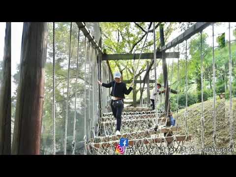 台中景點｜山河戀，好玩耶!大小朋友來放電~烤肉,露營,燒烤,營火,山訓,漆彈,滑草,景觀咖啡廳~北屯區景點/台中親子景點