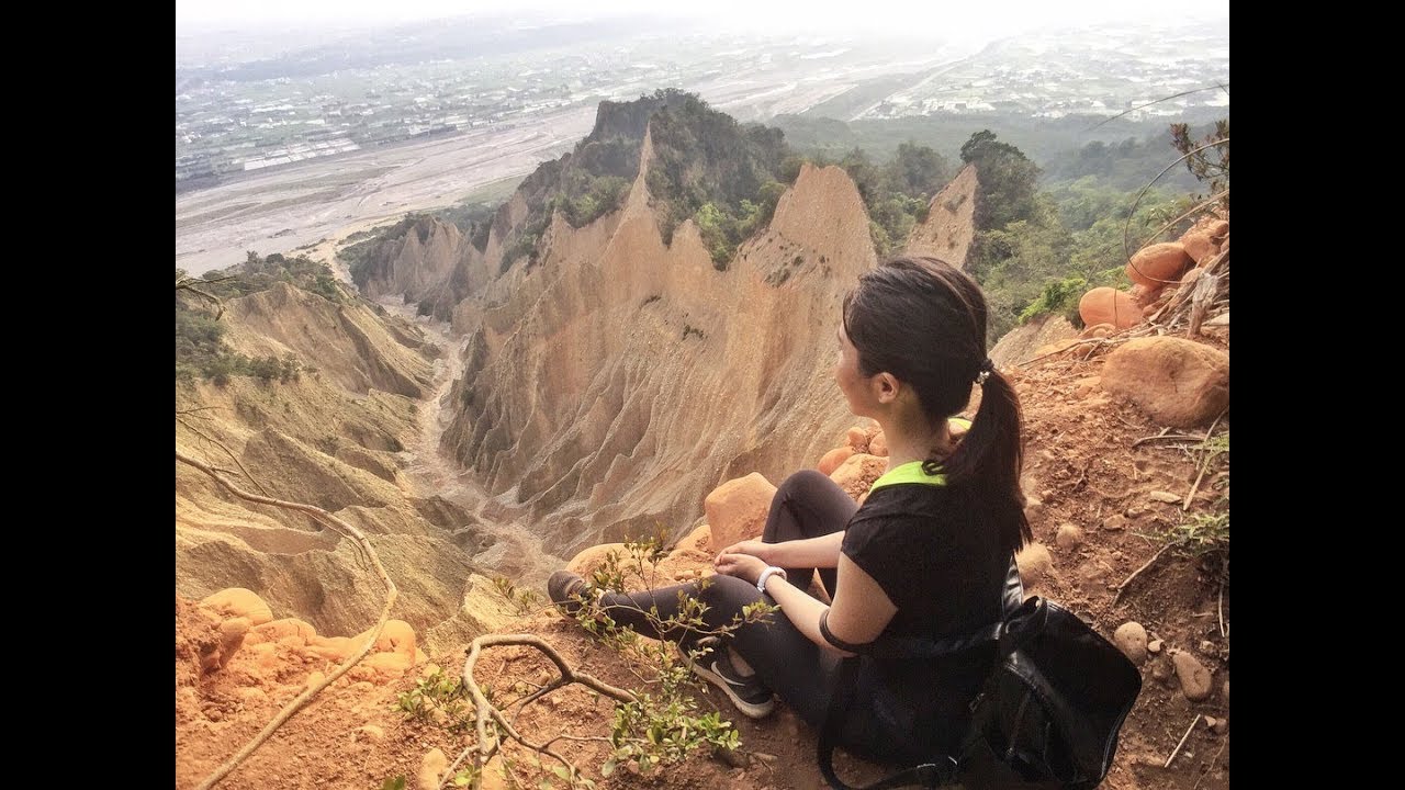 苗栗景點｜三義爬山:火炎山，彷彿在美國大峽谷，充滿火焰感的蒼涼之美!!